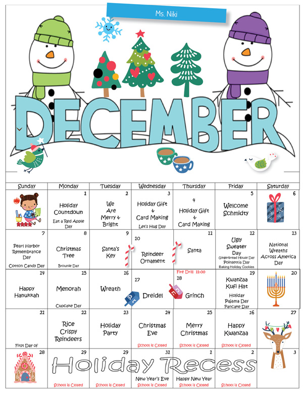 Discovering-Me-Nursery-School_2025-December-Ms.Niki-Activity-Calendar