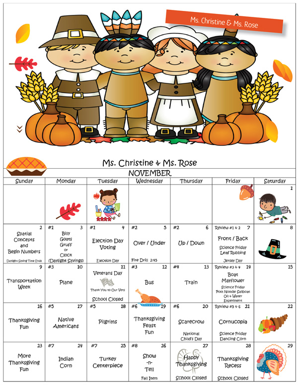DMNS_2025-Nov-Calendar for Ms. Christine and Ms. Rose