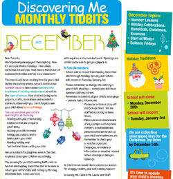 Discovering Me Nursery School Newsletter-Dec-2022